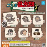 ◆ガチャ/ 忍たま乱太郎 スクエアポーチ その2【入荷済】