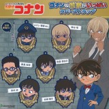 ◆ブシロード ガチャ/ 名探偵コナン コナン&警察がいっぱい ラバーストラップ【再販/入荷済】