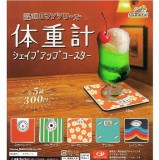 ◆ガチャ/ 昭和ロマンシリーズ 体重計 シェイプアップコースター【入荷済】