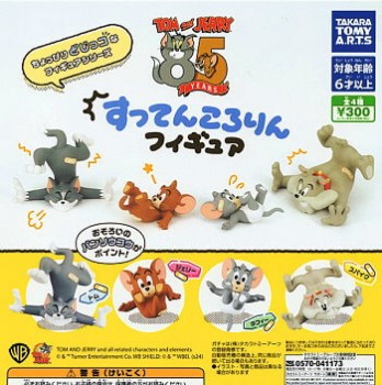 ◆タカラトミーアーツ ガチャ/ トムとジェリー すってんころりんフィギュア【入荷済】