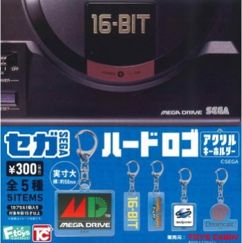 ◆トイズキャビン ガチャ/ セガ ハードロゴアクリルキーホルダー【入荷済】