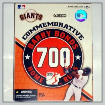 ■マクファーレン/ MLB バリー ボンズ 700号HR達成記念 限定BOXフィギュア サンフランシスコ ジャイアンツ 【入荷済】