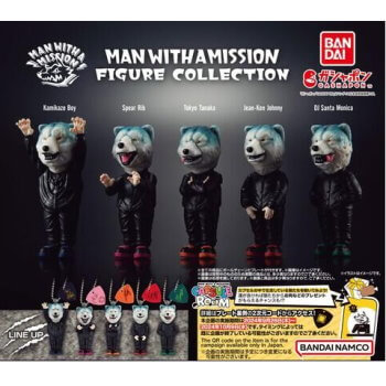 ◆ガチャ/ MAN WITH A MISSION FIGURE COLLECTION【入荷済】
