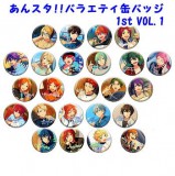 ◆あんさんぶるスターズ!! バラエティ 缶バッジ 1st vol.1【入荷済】